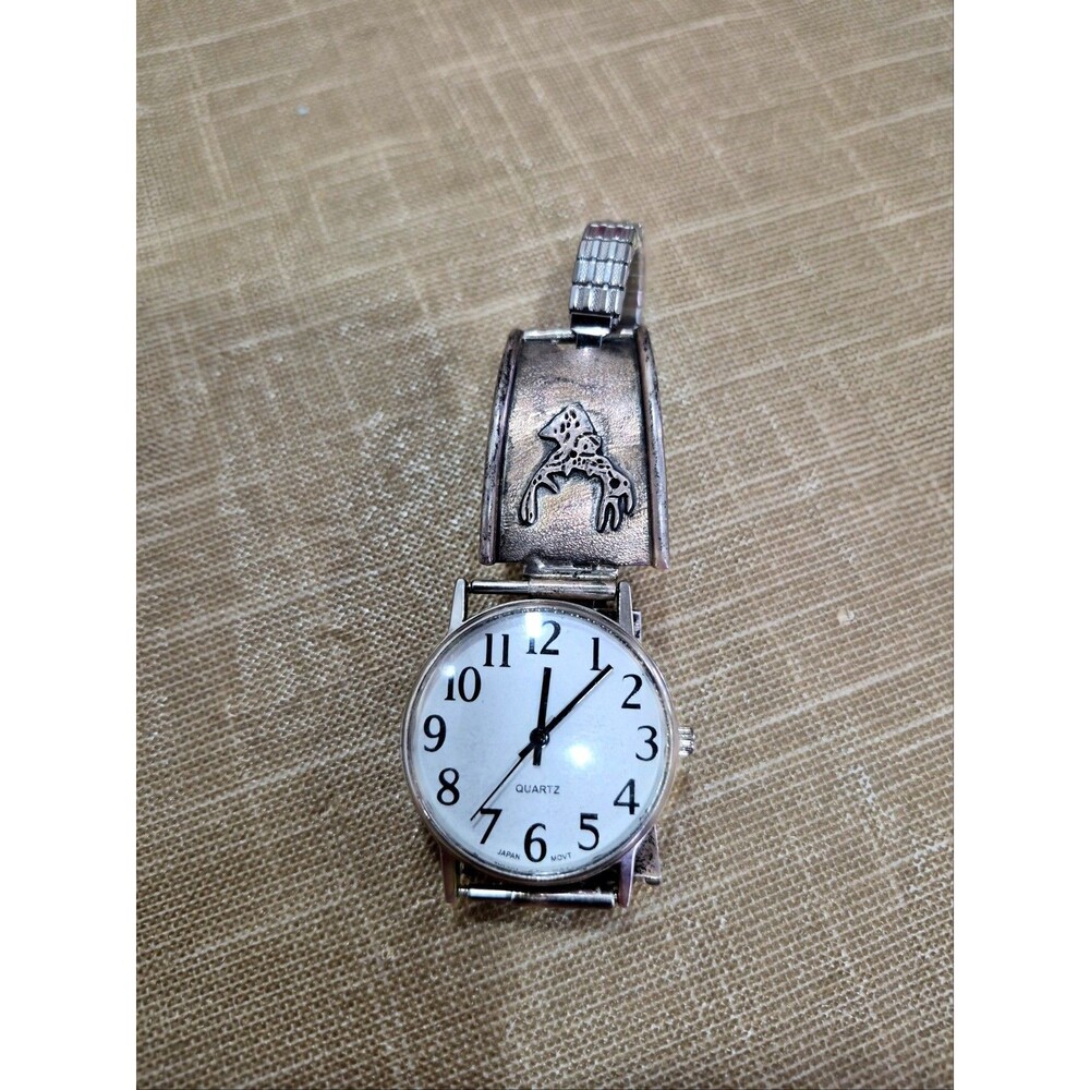 Women's Vintage Dainty Deer Watch, Silver